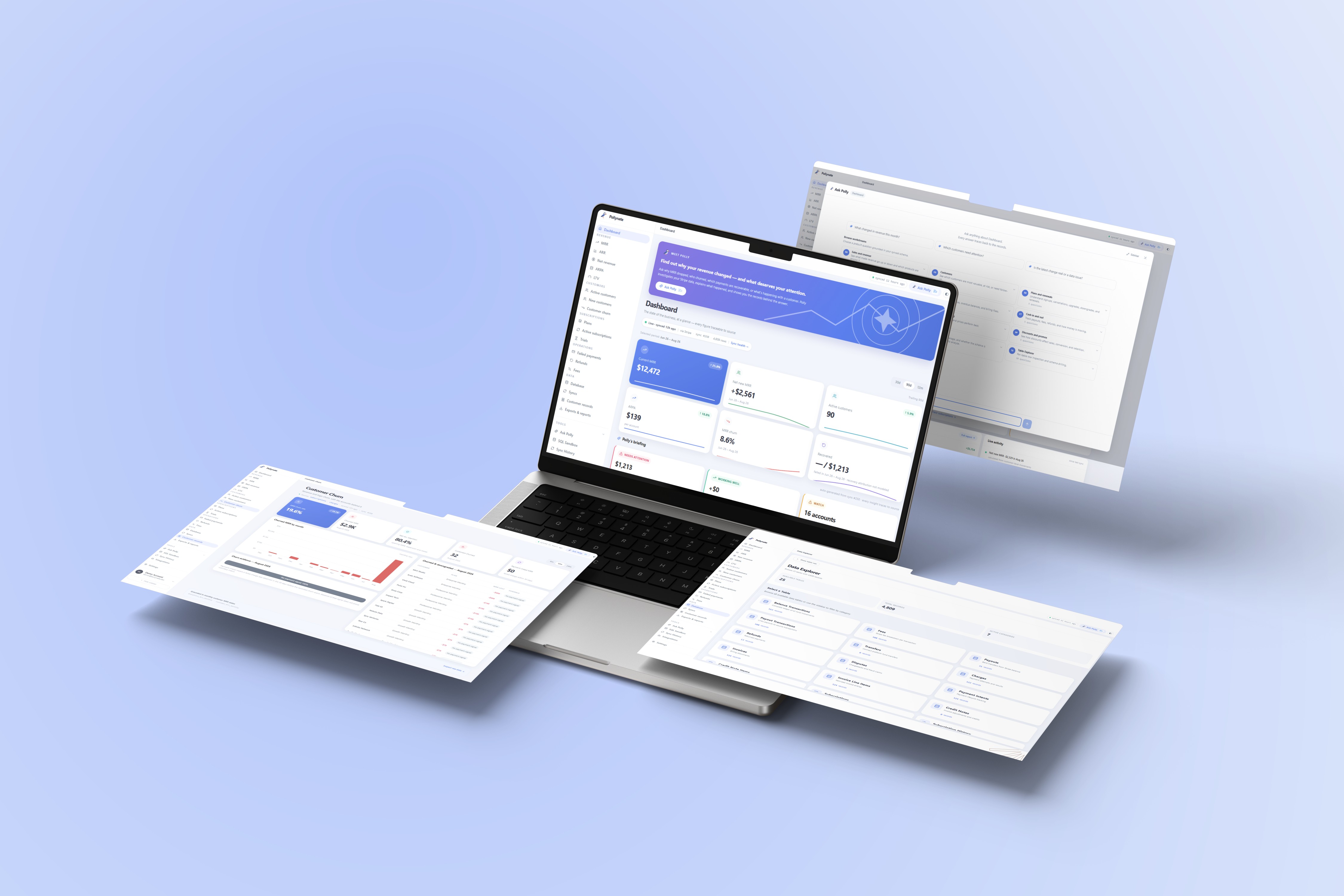 Pollynate Stripe-native analytics product preview